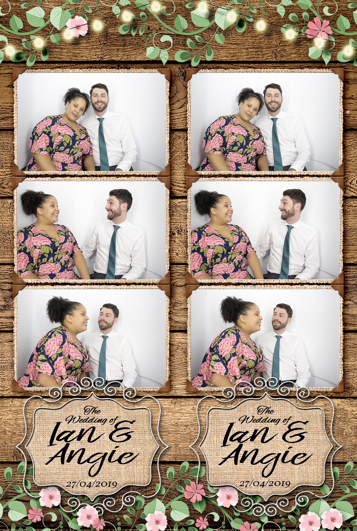 Ian & Angie’s wedding  | View more photos from the event at gallery.myphotoboothexperience.co.uk/u/MyPhotoBoothExperienceLtd/Ian-Angie’s-wedding